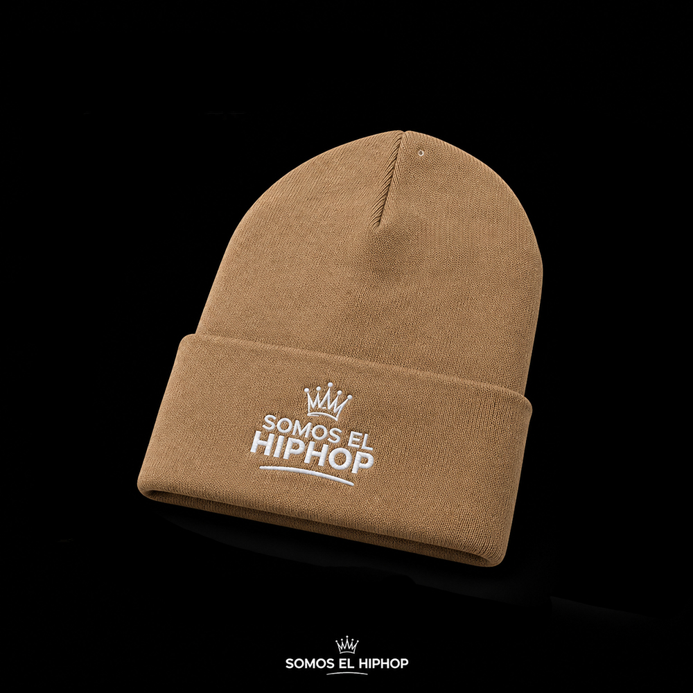 Beanie con vuelta SEHH - Café Claro