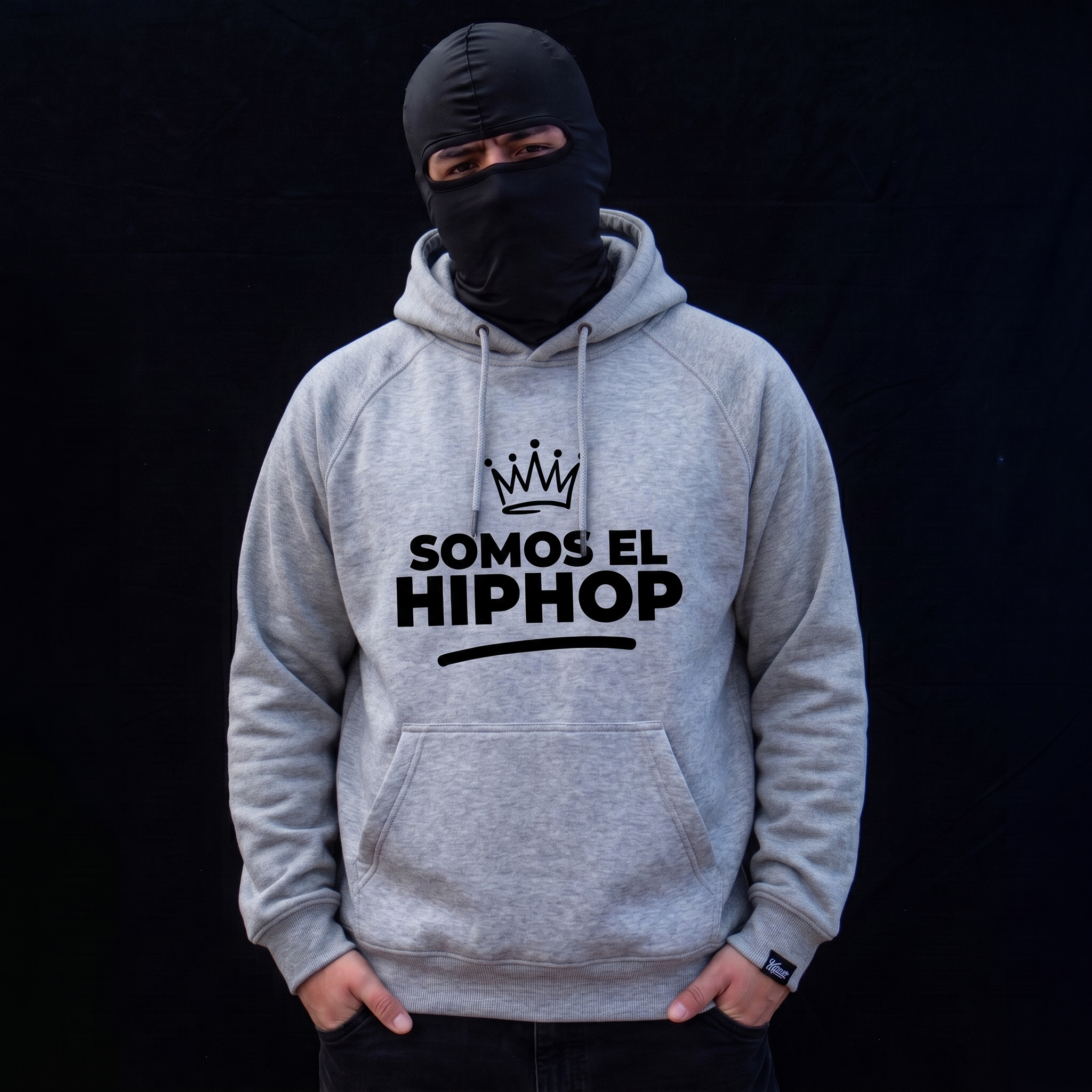 Poleron SEHH Estampado - Gris