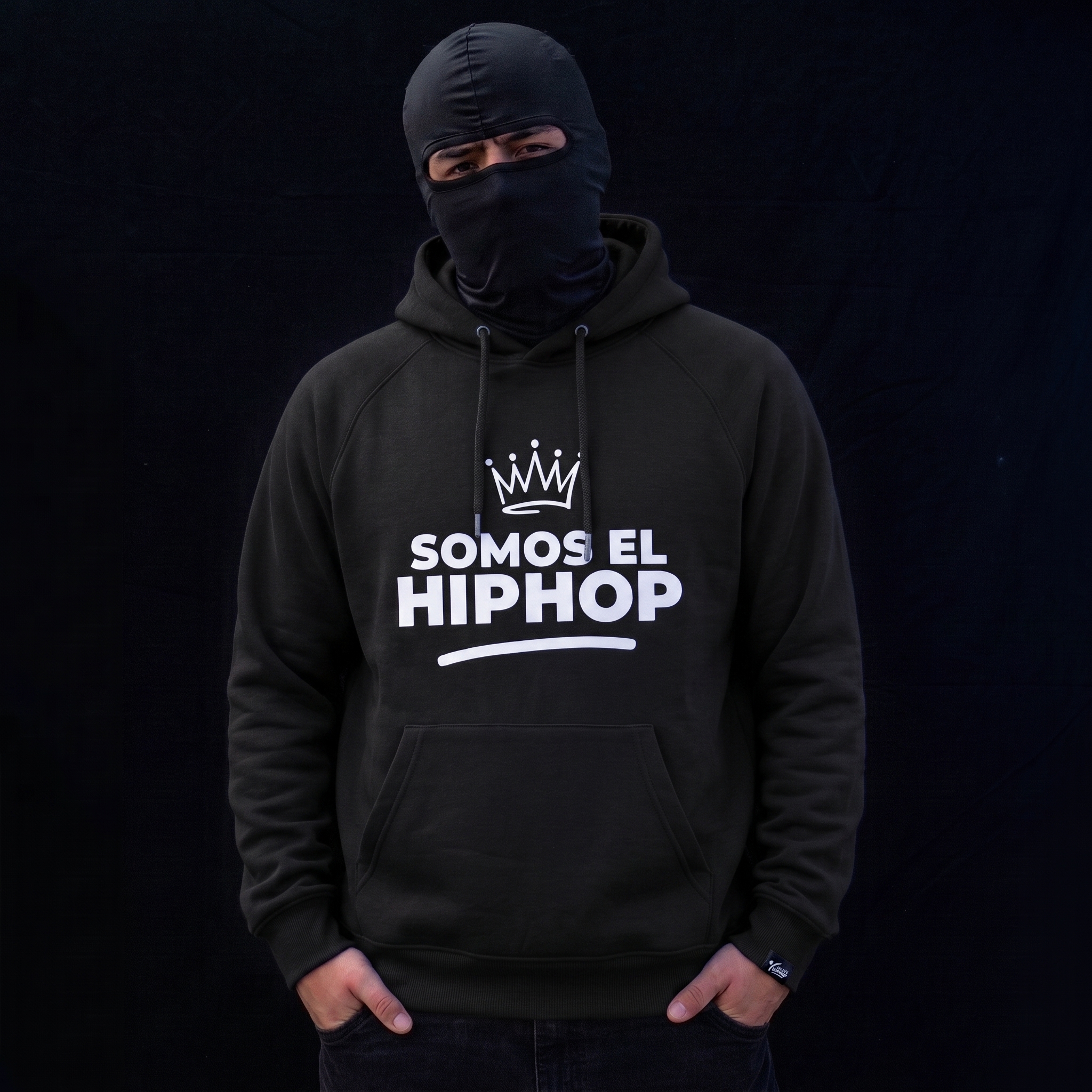 Poleron SEHH Estampado - Negro