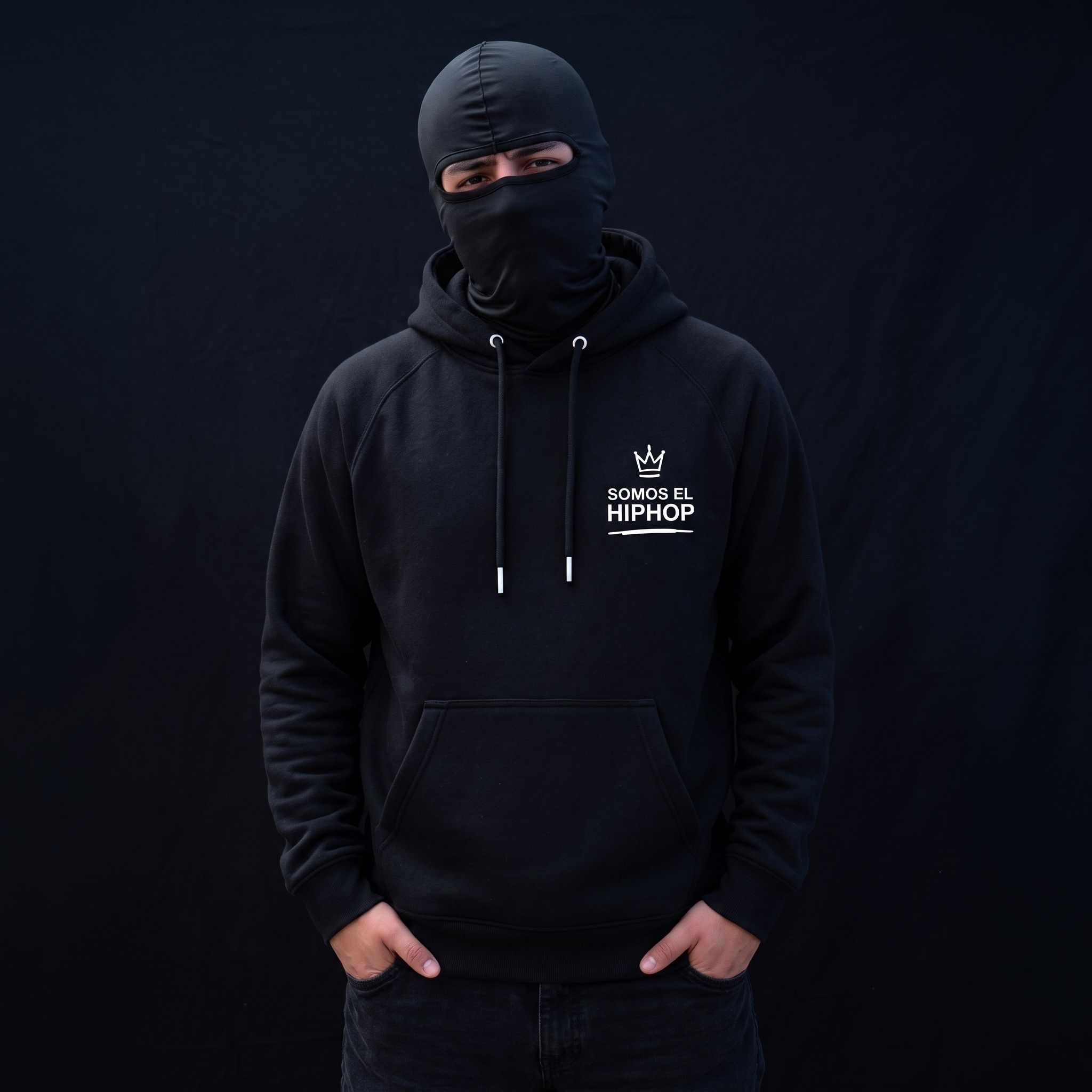 Poleron SEHH Bordado - Negro